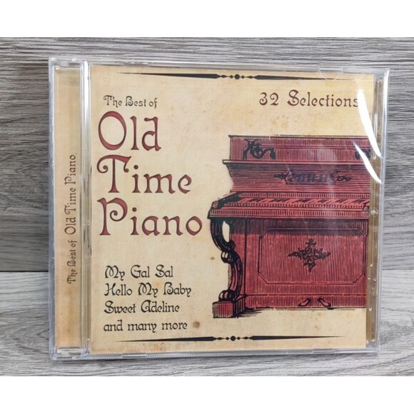 The Best of Old Time Piano CD My Gal Sal Hello My Baby Sweet Adeline SEALED NEW - Picture 1 of 3